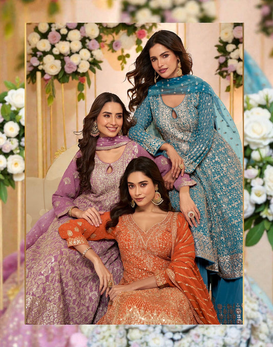 Designer collection: sharara suits by Kurti Connection USA