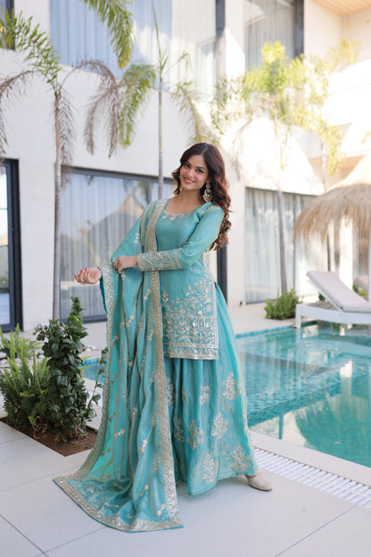Party wear sharara suits