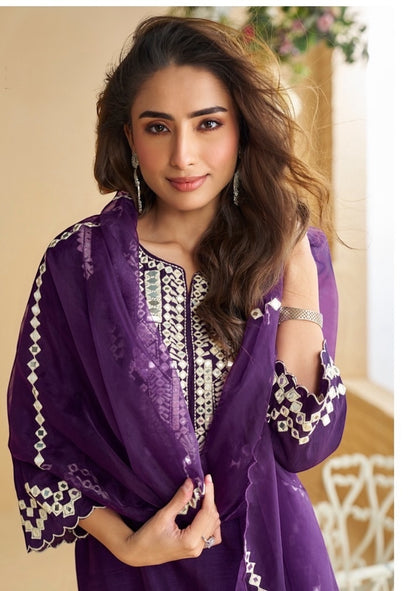 Party wear sharara suit by Kurti Connection USA