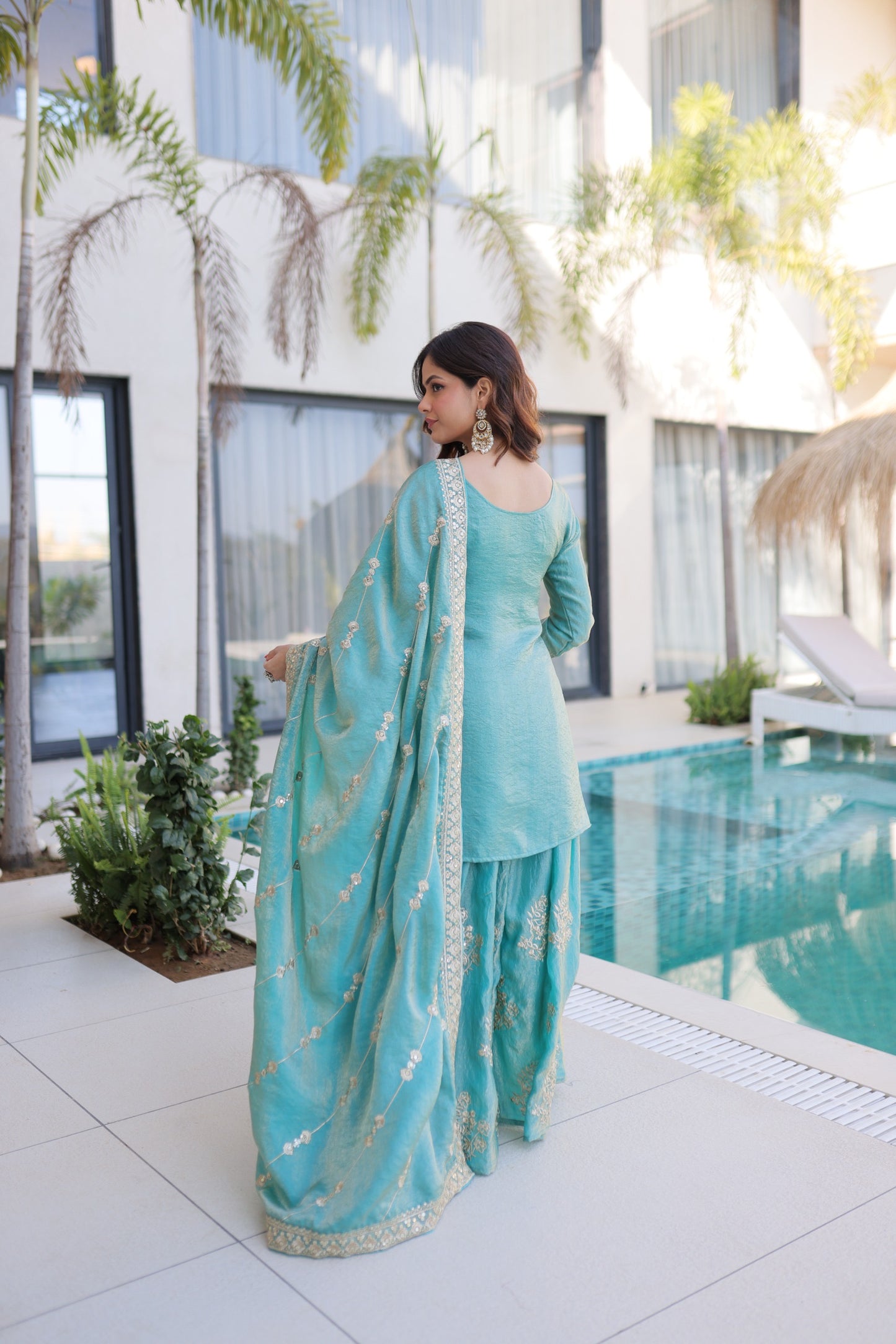 Party wear sharara suits