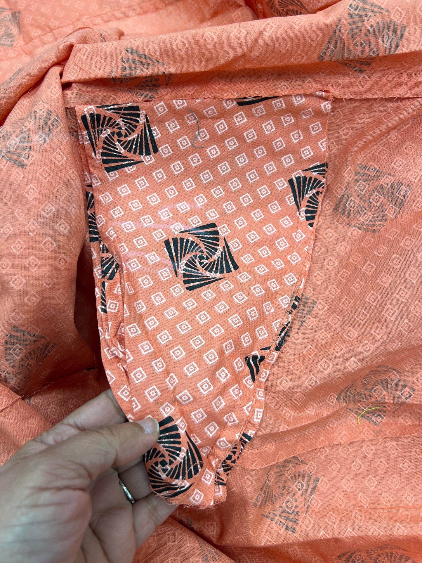 Soft cotton kurti | short sleeves attached inside - Kurti Connection USA