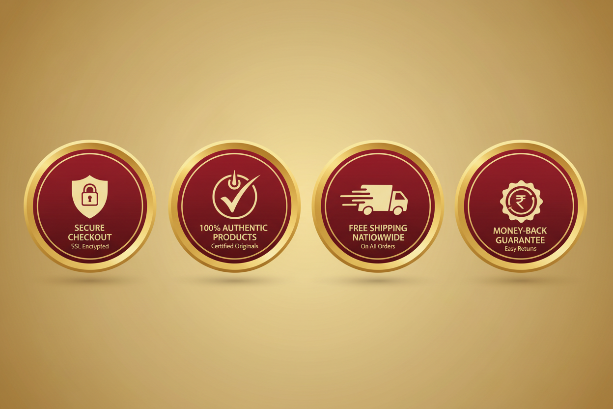 Trust Badges for Kurti Connection